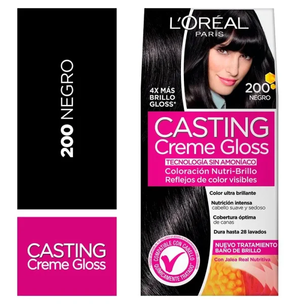 TINTE LOREAL CASTING CREME GOLSS SIN AMONIACO